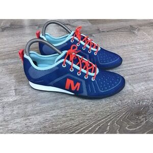 Merrell Mesh Women's Size 7 Mykonos Blue Performance Footwear (J03846)